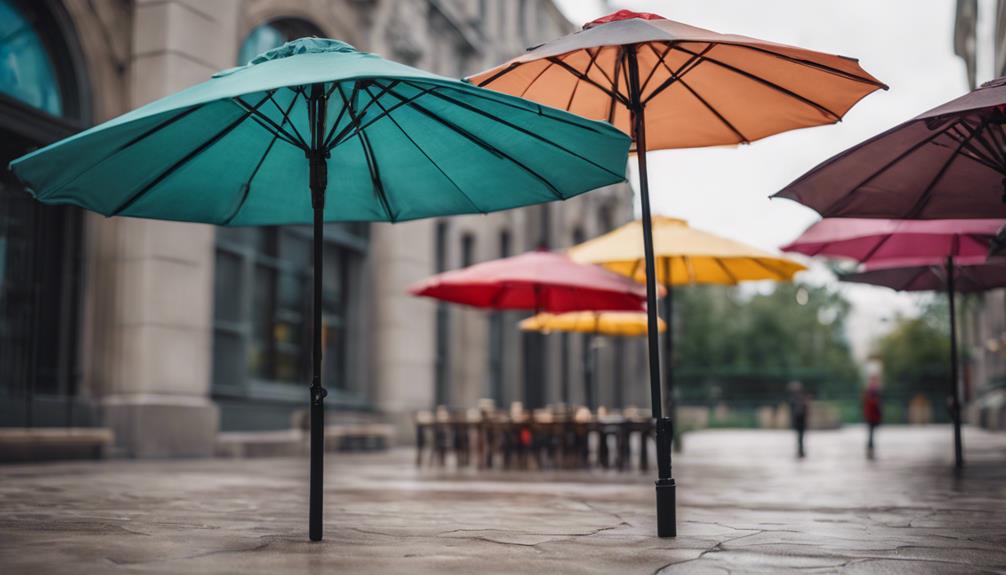 outdoor umbrella selection tips