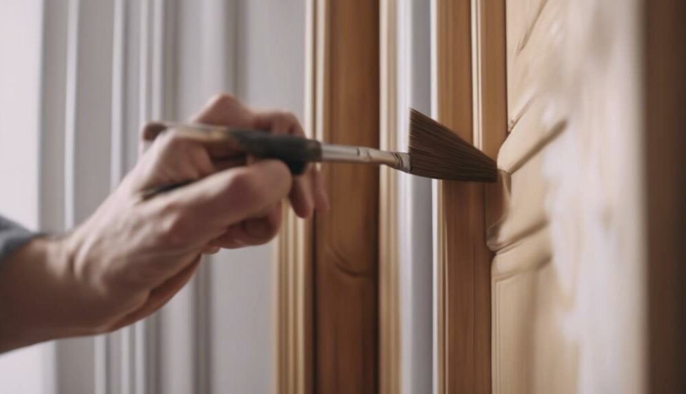 painting interior doors properly