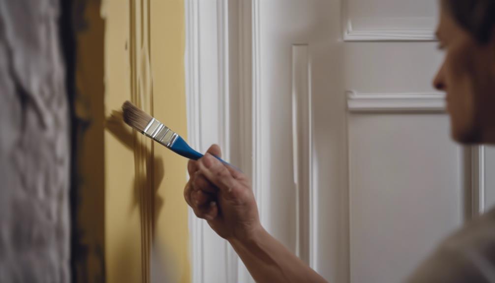 painting interior doors tutorial
