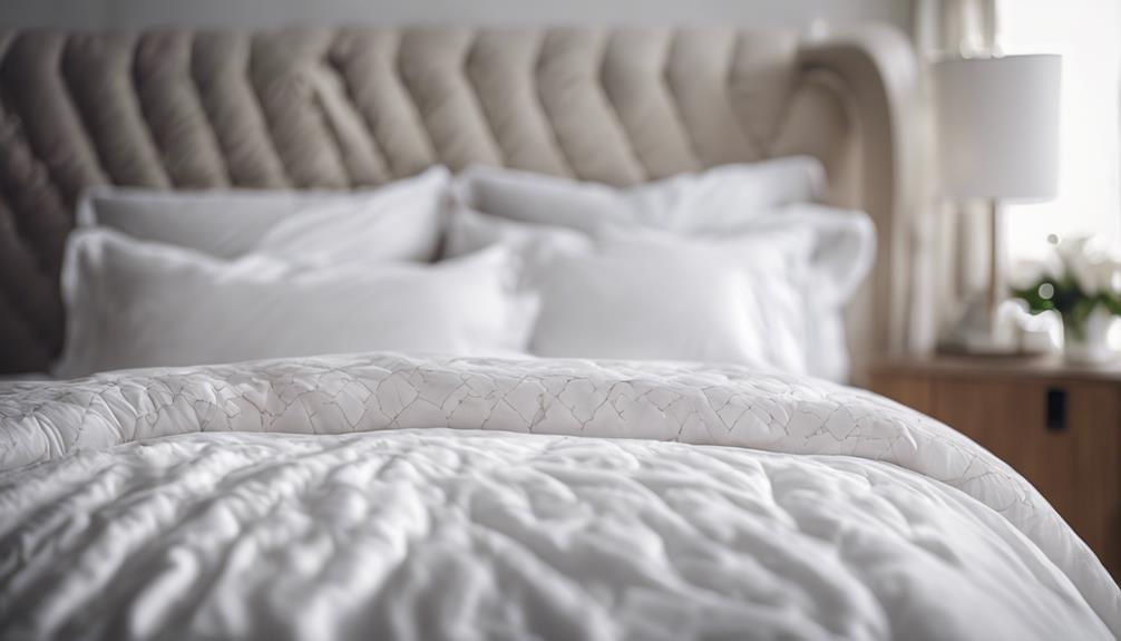 pairing bedding with comforters