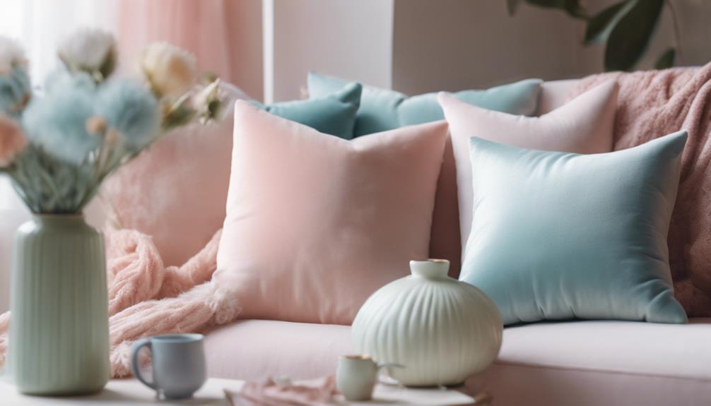 pastel home decor options