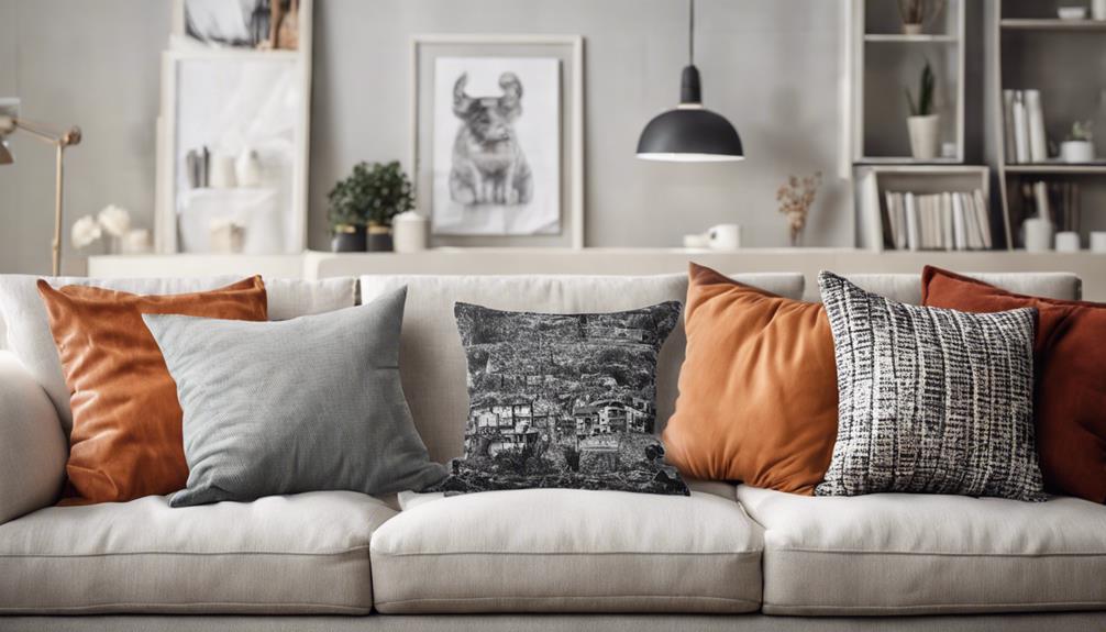 pillows in home decor
