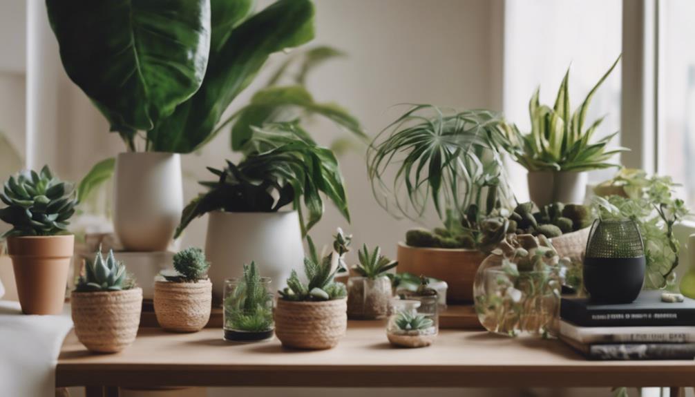 plant themed home decor items
