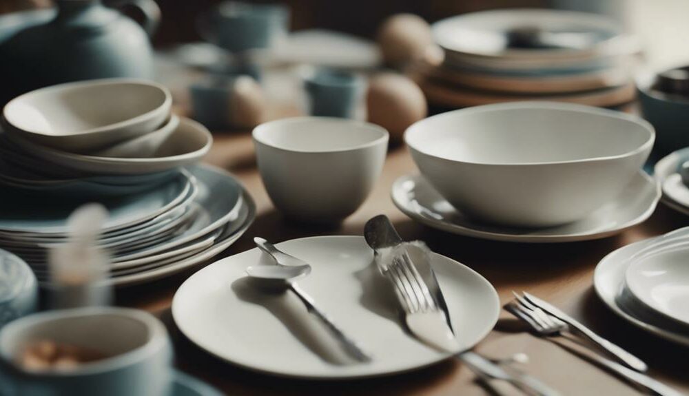 plural of tableware items