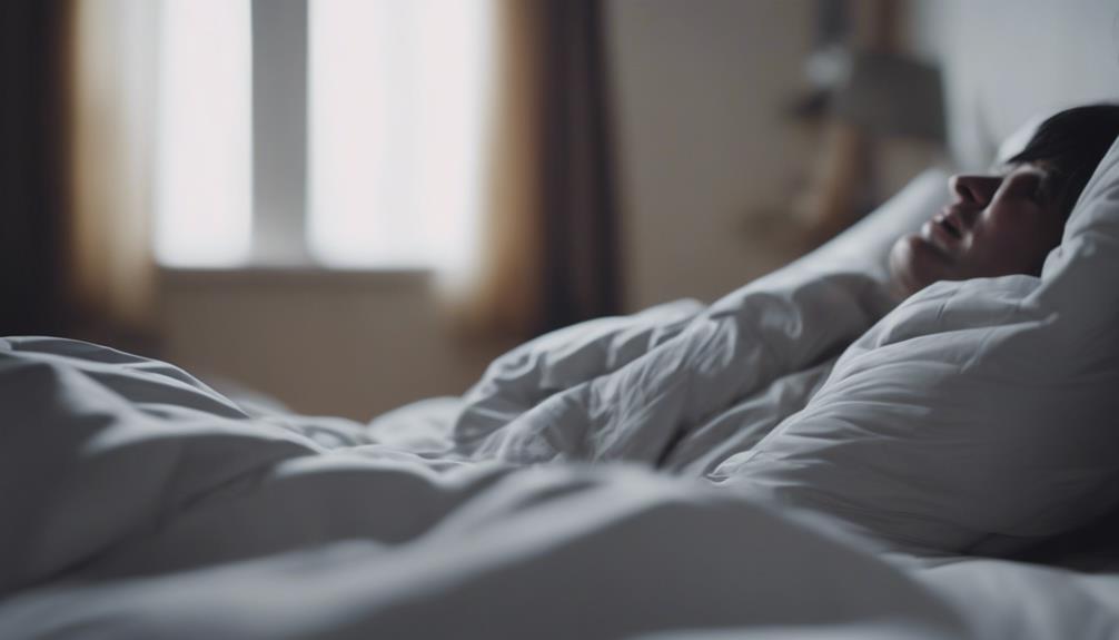 polyester comforters disrupt sleep