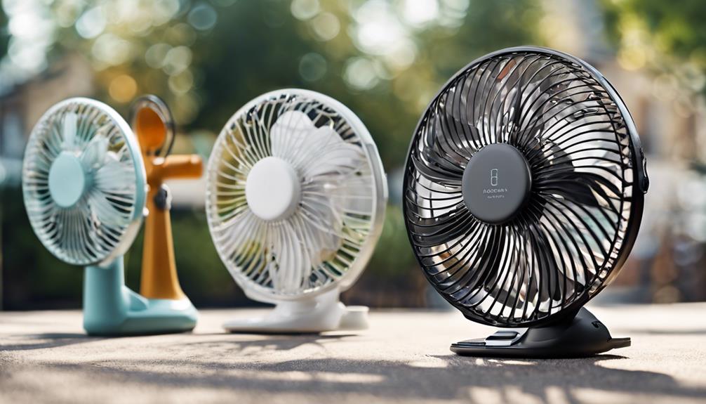 portable fans for mobility