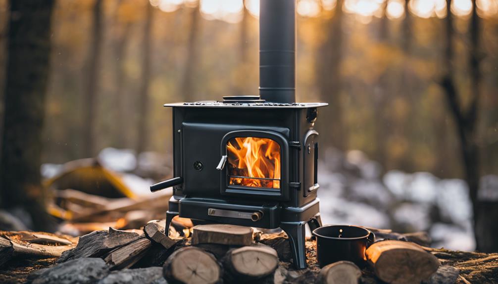 portable wood stove tips