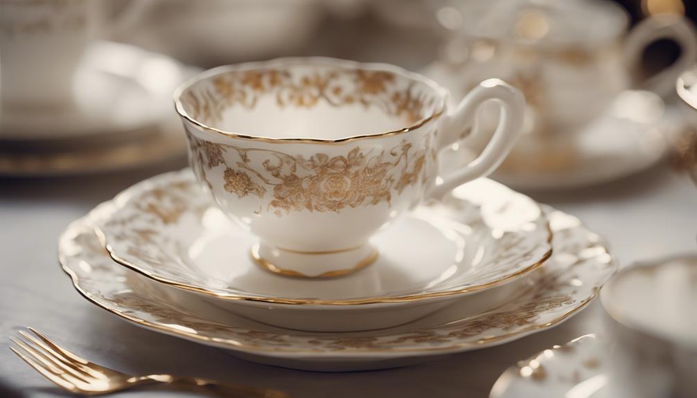 precious porcelain teacups