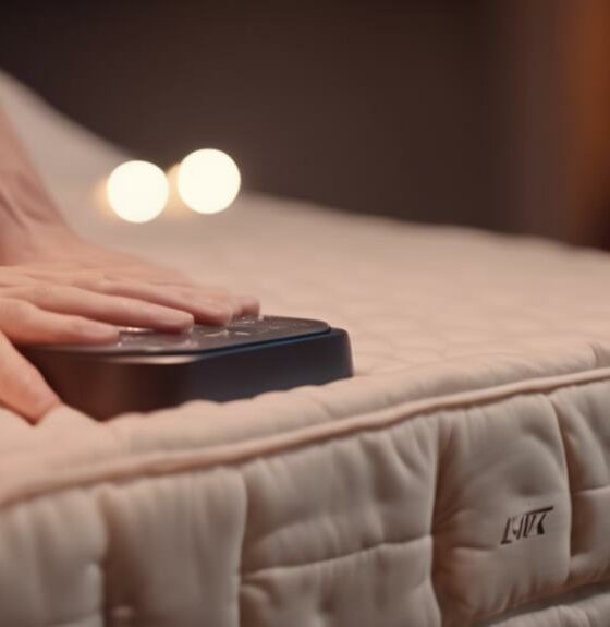 preheat button warms mattress