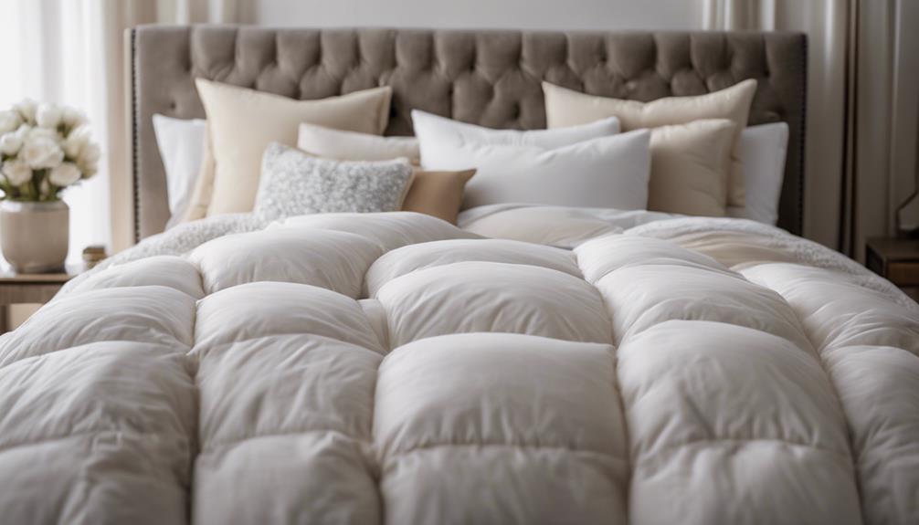 premium down comforter selection