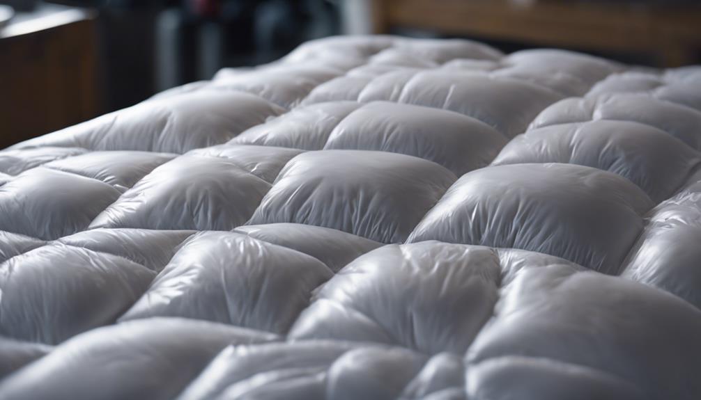 preserving down comforters efficiently