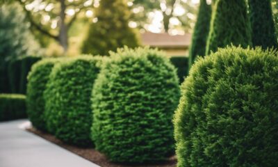 privacy enhancing bushes for outdoors