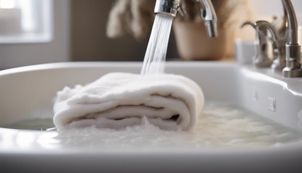 proper hand washing technique