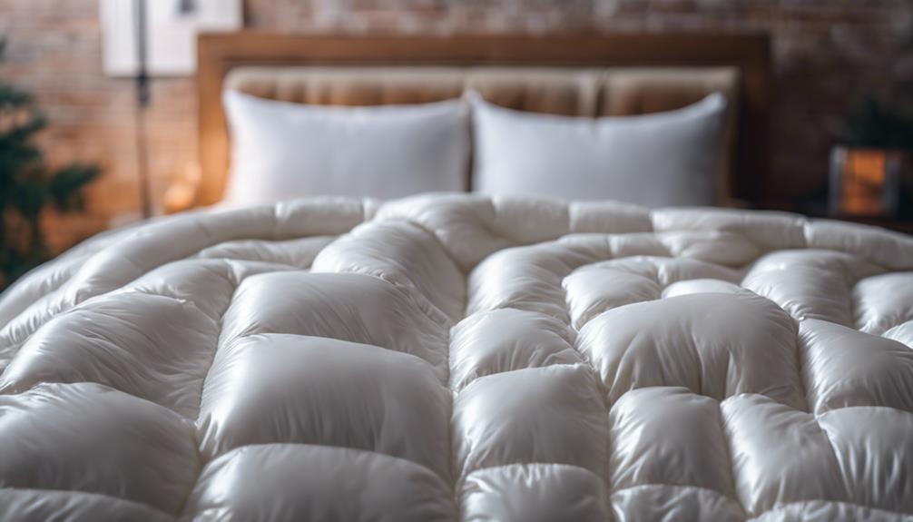 quality of down comforters