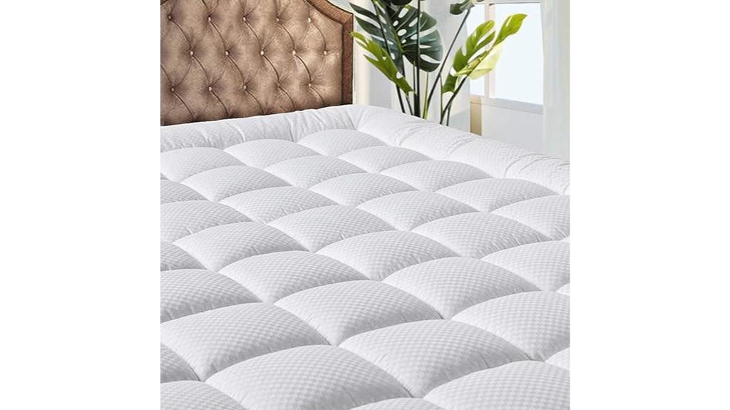 quilted mattress pad queen sized
