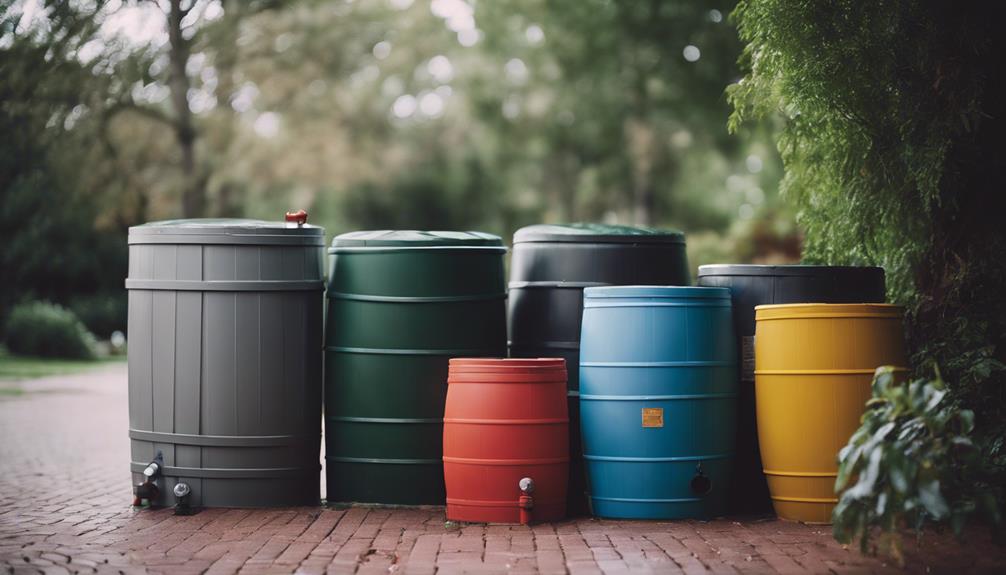 rain barrel selection tips