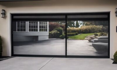 retractable garage screen doors