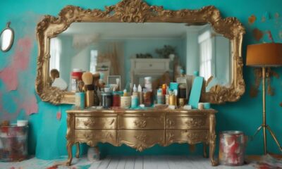revamp mirrors with paint