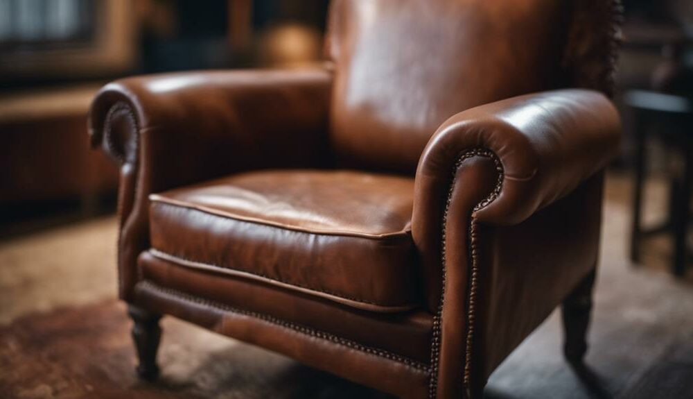 revive old leather chair