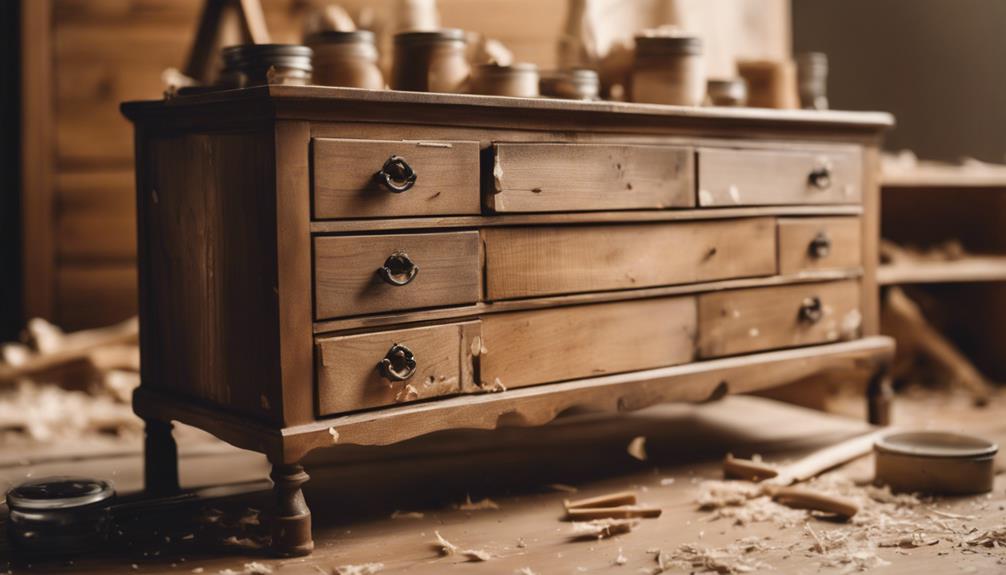 reviving old wood furniture
