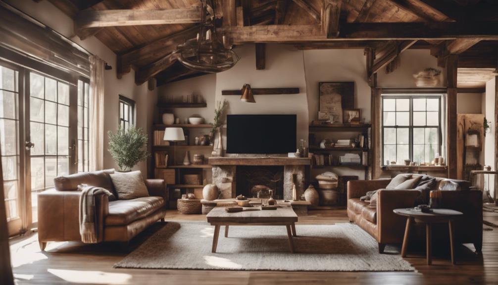 rustic and modern clash