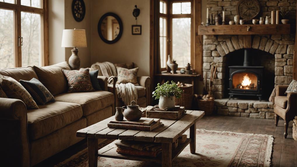 rustic and vintage style
