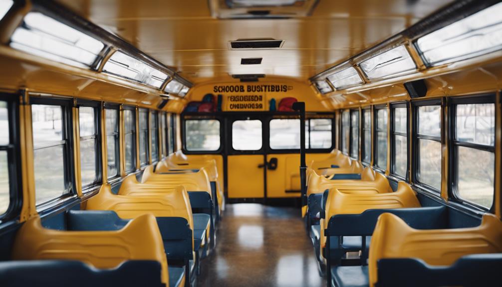 school bus interior customization