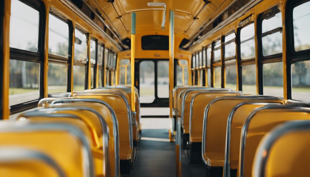 school bus interior heights