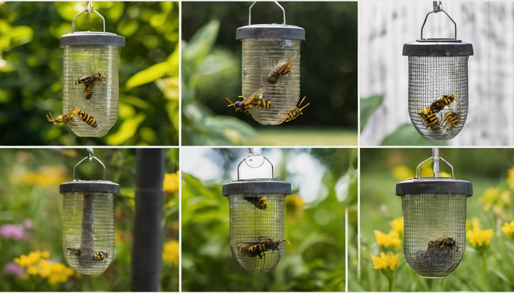 selecting effective wasp traps