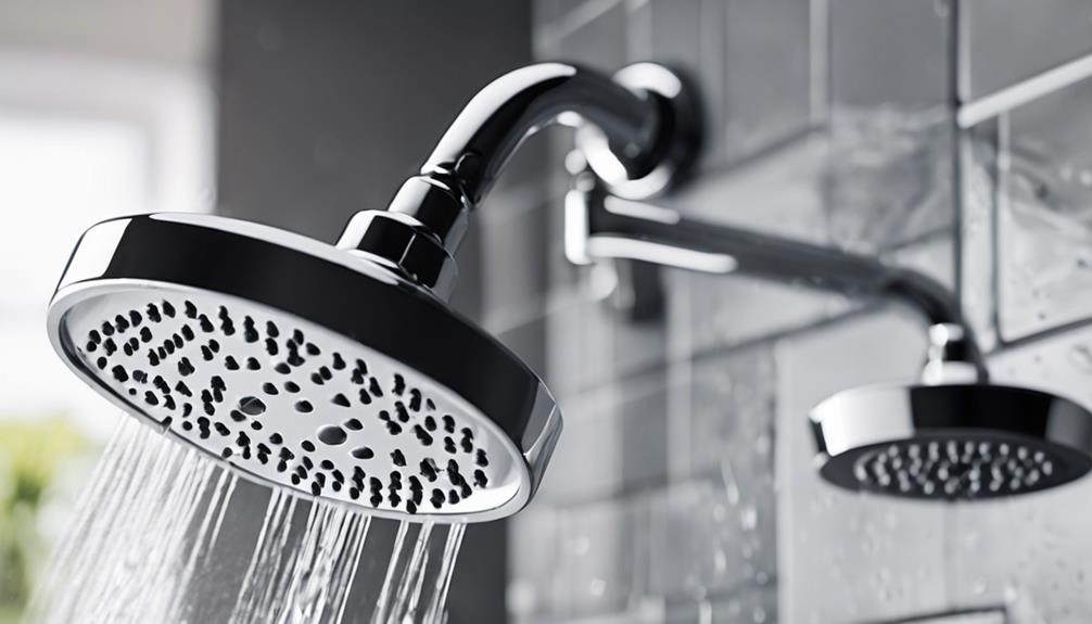 selecting rain shower heads