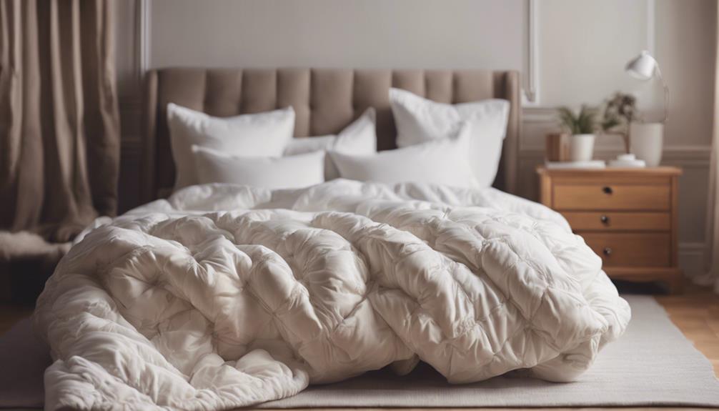 selecting the ideal comforter material