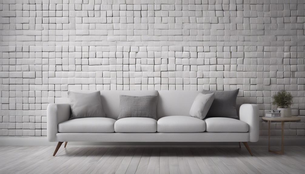 selecting white brick panels