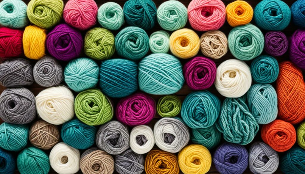 shapes of yarn