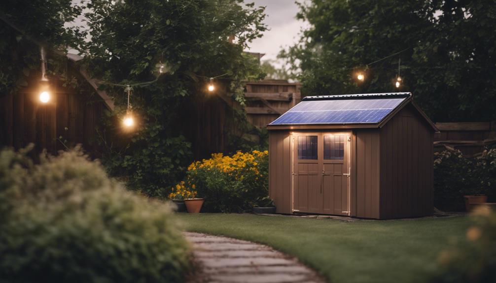 shed solar lighting guide