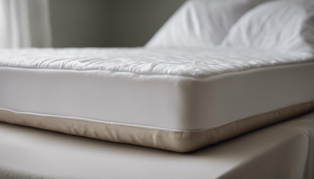 sheet secured under mattress