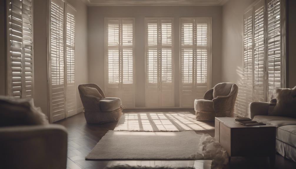 shutters for controlling natural light