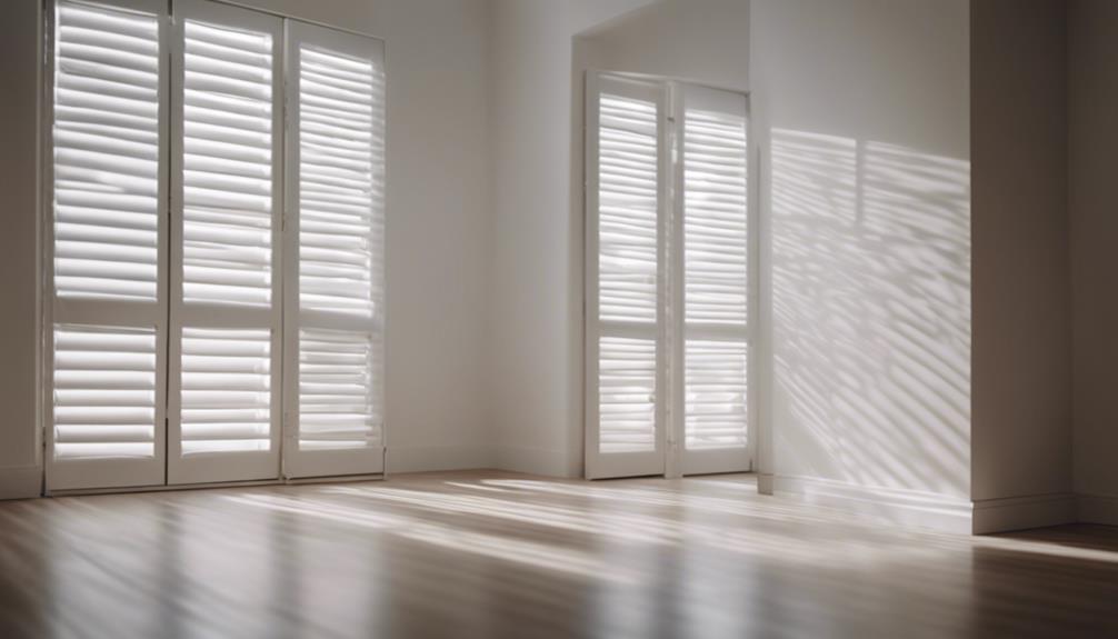 shutters for light control