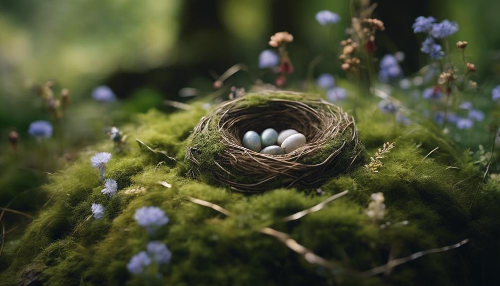 simple diy bird nest