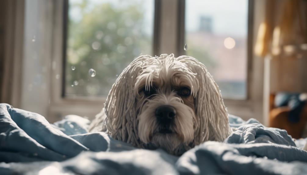 smelly down comforter solution