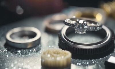 sparkling diamond ring cleaners