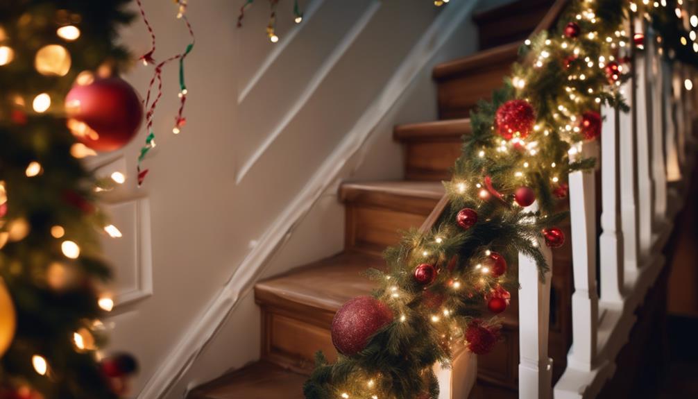 stairway to christmas cheer
