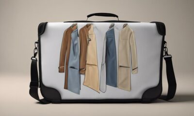 stylish and practical garment bags