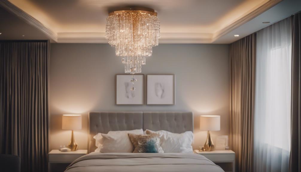 stylish bedroom ceiling lights