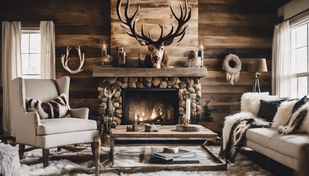 stylish elk themed home decor