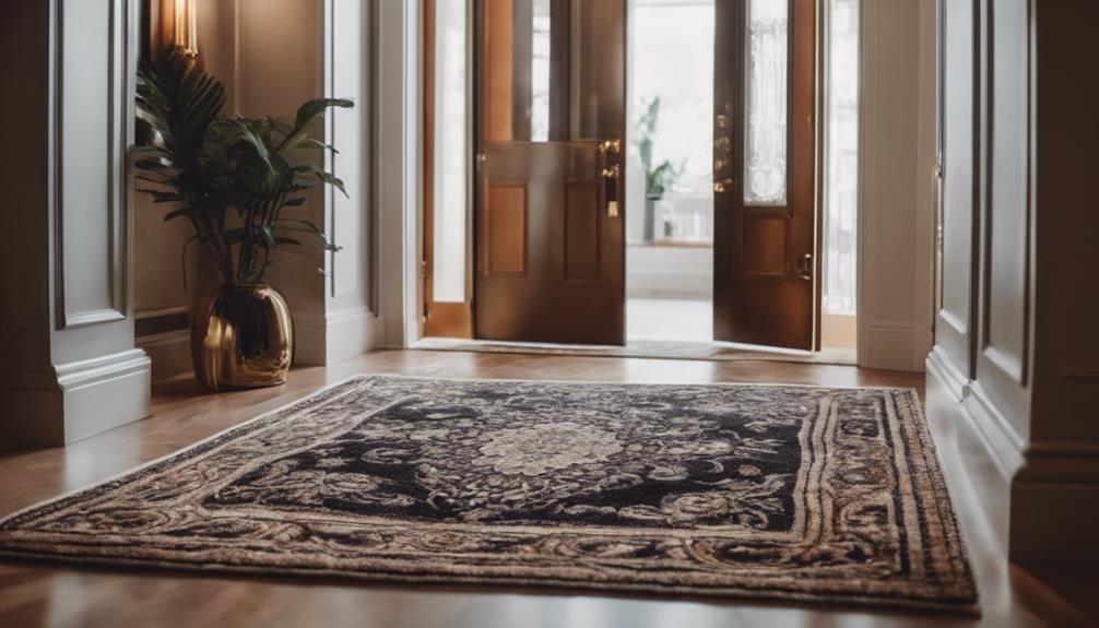 stylish entryway rugs selection