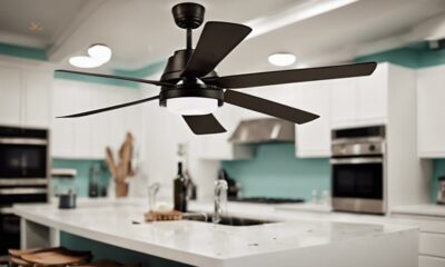 stylish kitchen ceiling fans