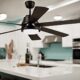stylish kitchen ceiling fans