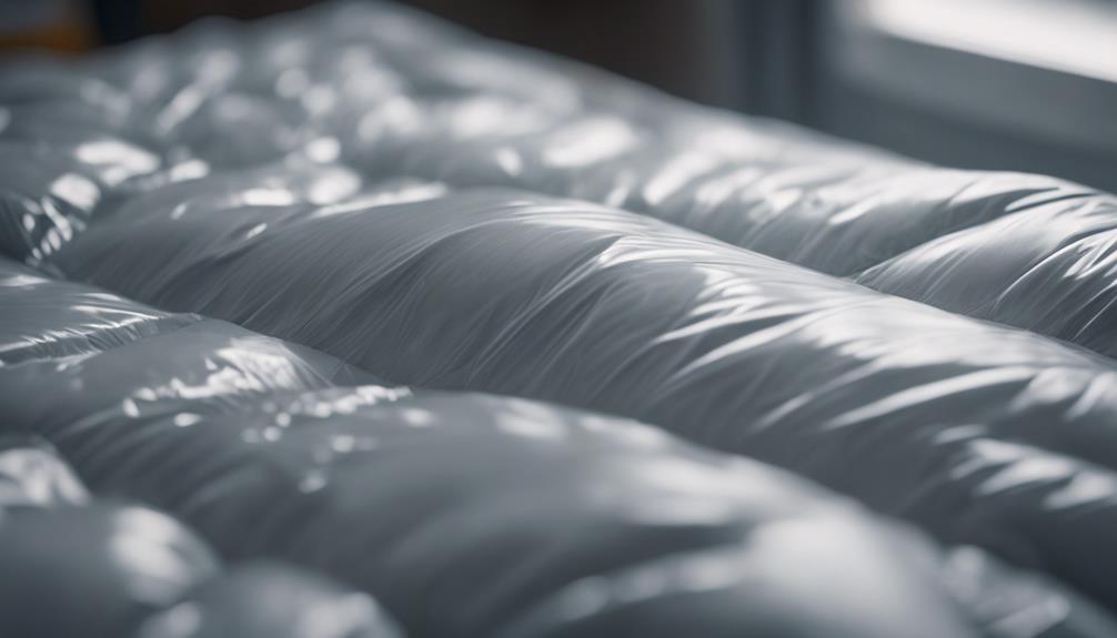 synthetic fiber comforters study