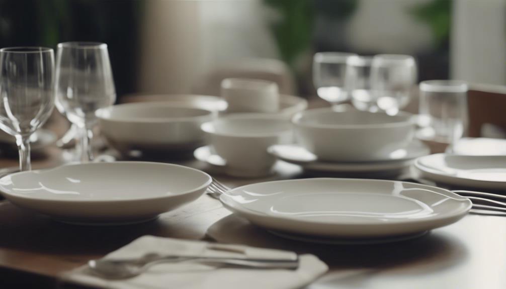 tableware care and cleaning