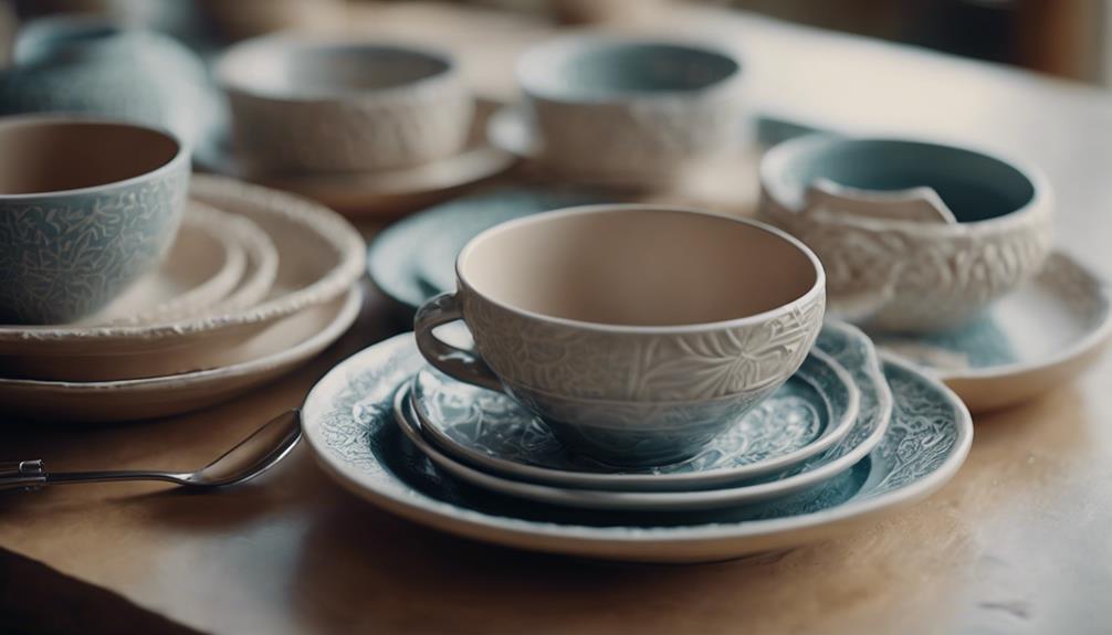 tableware in ceramic design